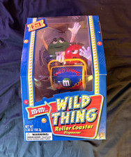 M&M's Wild Thing Roller Coaster Candy Dispenser 2nd Edition 2001 Original picture