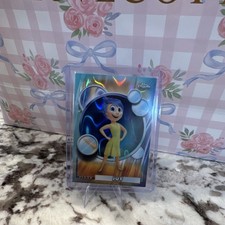 Topps Chrome Disney Pixar Inside Out Joy #171 Serial Numbered 124/125 picture