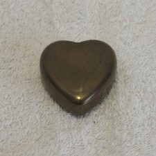 Vintage Solid Brass Heart picture