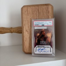 2024 Upper Deck Marvel Studios THOR Ravager Love Thunder Chris Hemsworth Auto  picture