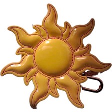 Disney Princess Rapunzel Sun-Mini Yellow Coin Pouch New With Tag☀️DISCONTINUED☀️ picture