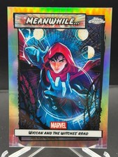 2026 Topps Chrome Marvel Comics Meanwhile MW-08 Wiccan and the Witches Road picture