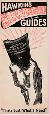 ORIGINAL HAWKINS ELECTRICAL GUIDES SALES BROCHURE-C.1920'S picture