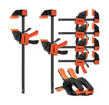 HORUSDY 8-Pack Bar Clamps for Woodworking, 12