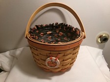 Longaberger 1996 Small Pumpkin Basket picture
