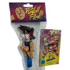 Cartoon Network OK K.O. Let's Be Heroes Punch Pen & Promo Postcard New Sealed picture