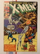 The X-Men 65 FN/VF 7.0 (Marvel 1970) Neal Adams Art Professor X Returns Havok picture