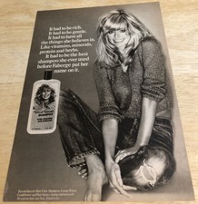 1979 FARRAH FAWCETT Shampoo Hair Care Ad  - Vintage Print Ad picture