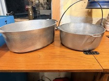 Club Aluminum Stockpot Set 2-Piece Oval Flat-stove top /campfire picture