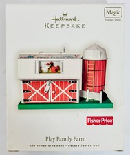 2008 Hallmark Keepsake Fisher-Price Family Farm Magic Sound Ornament BRAND NEW picture