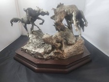 Vintage Chilmark sculpture, pewter, 10in x 6in picture