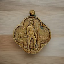 WWI 1918 88th Infantry Division 313th Field Signal Battalion France Medal picture