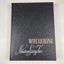 1962 Michigan State University Yearbook Wolverine MSU Nineteen Sixty Two Vintage picture