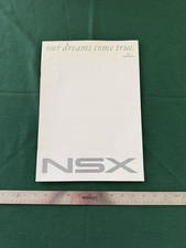 NSX Introduction Printed Japanese Brochure Catalog  intake Original One Owner picture