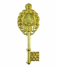 Kuber Key Kunji Kubera God Immense Wealth Prosperity Energized Hindu 4 INCH KEY picture