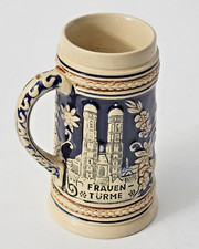Vintage Wekara 5525 Munich Hofbrauhaus Frauen Turme Beer Stein Mug picture