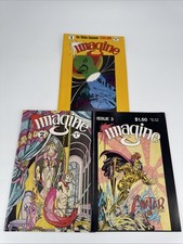 Imagine #1 2 3 StarReach Mike Friedrich T. Gilbert Lee Mars Dave Sim Ditko picture