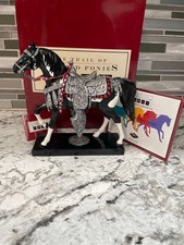 Trail of Painted Ponies  SILVERADO  Vintage 1E/0118  SIGNED Autographed VINTAGE picture
