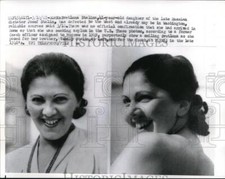1967 Press Photo Svetlana Stalin, Daughter of Soviet Dictator Joseph picture