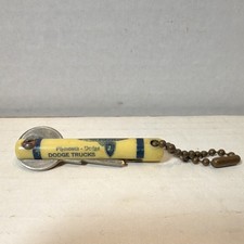 Early Pre 1950’s Dodge Plymouth Truck Folding Key Chain Rare Rare picture