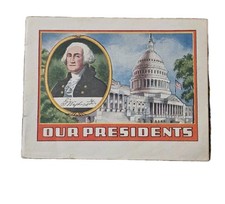 Vintage Circa 1930's Alka-Seltzer Promotional Booklet Our Presidents picture