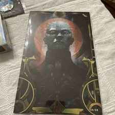 Hellraiser Resurrections the deep gospel.  METAL cover numbered 14/50 picture