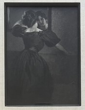 HEINRICH KUHN Original Vintage Photogravure Girl with Mirror Camera Work 13 1906 picture