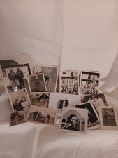 Mixed Lot of Antique and Vintage Military-Themed Photos for Crafts or Collage picture