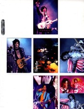PRINCE   CUSTOM   NOVELTY TRADING CARD 6 CARDS   SET picture