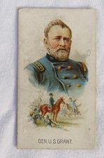 GENERAL U.S. GRANT 1889 N222 Kinney Bros. Leaders VG-EX condition picture