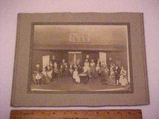 Antique 1922 Lititz , Pennsylvania High School Class Photo Stage Play Enactment picture