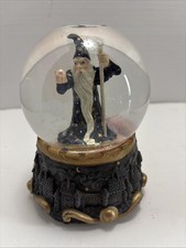 1997 Vandor Wizard Musical Snow Globe “Blowin’ In The Wind”  Tune. Potteresk picture