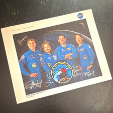NASA Crew Dragon Mission 12 Signed Crew Photo Print - Astronauts & Space Travel picture