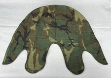 Vietnam Era Cold War 1970s US M1 Helmet ERDL Camo Cover ONLY Foliage Slits New picture