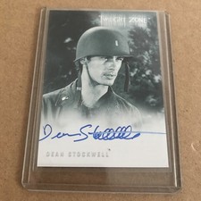 2002 TWILIGHT ZONE SERIES 3 DEAN STOCKWELL #A39 AUTOGRAPH 1936-2021 QUANTUM LEAP picture