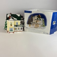 Vintage Dept 56 Carpenter Gothic Bed & Breakfast 555043 Snow Village House picture