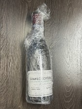 DRC Grands Echezeaux 1996 empty wine bottles without cork picture
