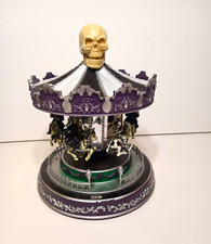 Par Asian Creative Halloween Skull Horse Carousel Prop 824-1853,WORKS  picture