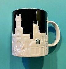 2023 Starbucks MADRID , SPAIN 🇪🇸 Relief Black White Mug 16oz picture