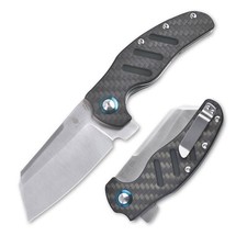 Kizer Vanguard C01c(XL) Sheepdog Carbon Fiber Handle Sheepsfoot V5488C3 picture