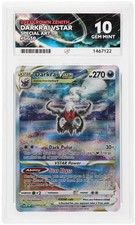 ACE 10 Darkrai VSTAR GG50 Crown Zenith Galarian Gallery Pokemon Card picture