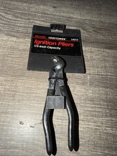 Rare Sexy Sears Craftsman USA Ignition Pliers On Card 4513 P 1/2” capacity picture