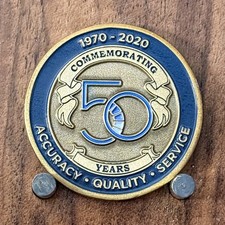 NMS Labs 50th Anniversary 1970-2020 Challenge Coin  1#36 picture