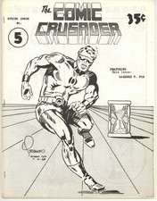 Fanzine COMIC CRUSADER #5 - Martin Greim - 1969 - Steranko Cover picture