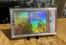 Rare 1991 Nightmare on Elm Street FreddyVision Hologram #H1 Freddy Krueger PSA 8 picture