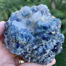 Fluorite New Find SuperNova Pocket 378grams picture