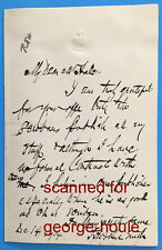 F  HOPKINSON SMITH - LETTER - SIGNED  - 1904 - STATUE OF LIBERTY -COLONEL CARTER picture