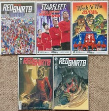 IDW Star Trek: Red Shirts Vol. 1 SDCC, 3B, 4B & 5A AND ST: Red Shirts Vol. 2 #1 picture