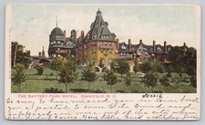 1904 Asheville, North Carolina Battery Park Hotel Undb Vintage Postcard A2 picture