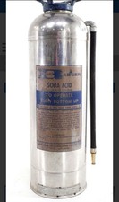 Badger SA-10 Stainless Steel Soda Acid Fire Extinguisher 2.5 Gallon Vtg 1969 picture